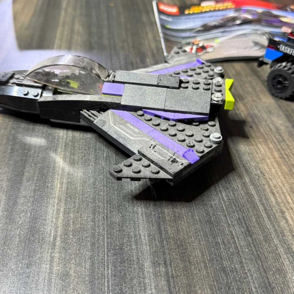 LEGO‎ Marvel Super Heroes Black Panther Pursuit 76047 Jet Car Set